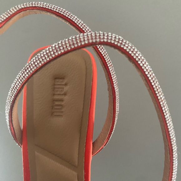 Bibi Lou Alessia bow heels - orange - Picture 6 of 7